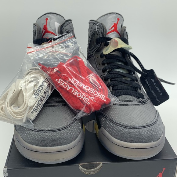 Jordan 5 off-white - Picture 2 of 8